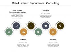 Retail indirect procurement consulting ppt powerpoint presentation ideas images cpb