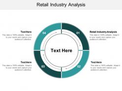 Retail industry analysis ppt powerpoint presentation show rules cpb