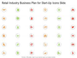 Retail Industry Business Plan For Start Up Icons Slide Ppt Summary