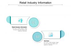Retail industry information ppt powerpoint presentation infographics file formats cpb