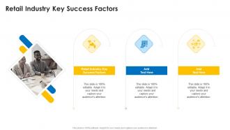 Retail Industry Key Success Factors In Powerpoint And Google Slides Cpb