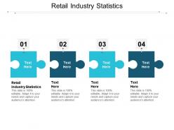 Retail industry statistics ppt powerpoint presentation infographics portfolio cpb