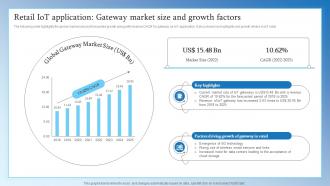 Retail IoT Application Gateway Market Size And Growth Retail Transformation Through IoT