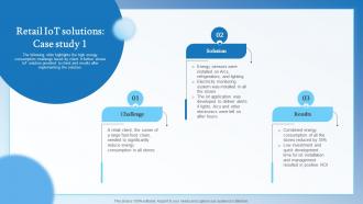 Retail IoT Solutions  Case Study 1 Retail Transformation Through IoT