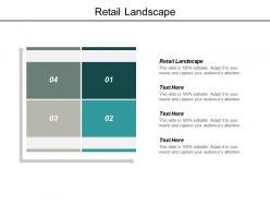 Retail landscape ppt powerpoint presentation model design inspiration cpb