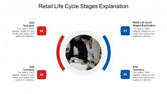 Retail Life Cycle Stages Explanation In Powerpoint And Google Slides Cpb