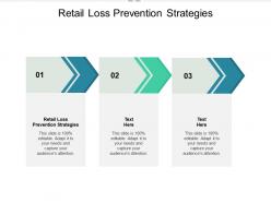 Retail loss prevention strategies ppt powerpoint presentation gallery graphics template cpb