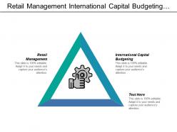 Retail management international capital budgeting team management leadership program cpb