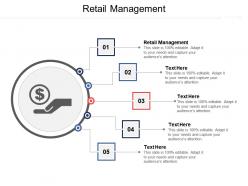 Retail management ppt powerpoint presentation gallery styles cpb