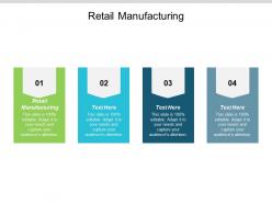 Retail manufacturing ppt powerpoint presentation professional designs cpb