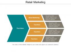 Retail marketing ppt powerpoint presentation model diagrams cpb
