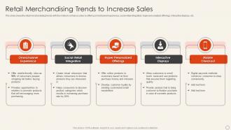 Retail Merchandising Trends To Increase Sales Implement Merchandise Improve Sales