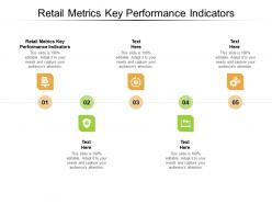 Retail metrics key performance indicators ppt powerpoint presentation summary format ideas cpb
