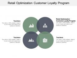 Retail optimization customer loyalty program ppt powerpoint presentation icon graphics cpb