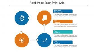 Retail point sales point sale ppt powerpoint presentation portfolio visual aids cpb