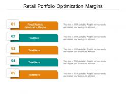 Retail portfolio optimization margins ppt powerpoint presentation pictures master slide cpb