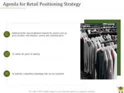 Retail positioning strategy powerpoint presentation slides