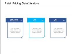 Retail pricing data vendors ppt powerpoint presentation ideas file formats cpb