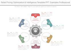 Retail pricing optimization and intelligence template ppt examples professional