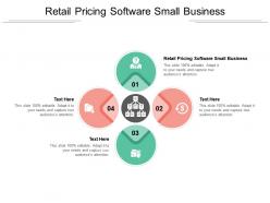 Retail pricing software small business ppt powerpoint presentation portfolio display cpb