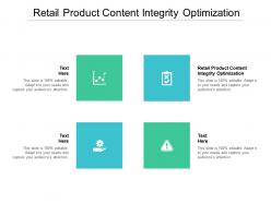Retail product content integrity optimization ppt powerpoint presentation portfolio inspiration cpb