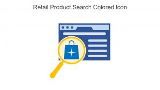 Retail Product Search Colored Icon In Powerpoint Pptx Png And Editable Eps Format