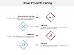 Retail products pricing ppt powerpoint presentation icon template cpb