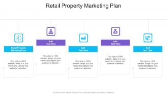 Retail Property Marketing Plan In Powerpoint And Google Slides Cpb