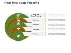 Retail real estate financing ppt powerpoint presentation icon master slide cpb