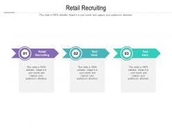 Retail recruiting ppt powerpoint presentation infographics inspiration cpb