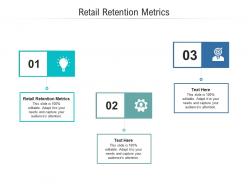 Retail retention metrics ppt powerpoint presentation portfolio microsoft cpb