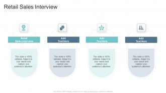 Retail Sales Interview In Powerpoint And Google Slides Cpb