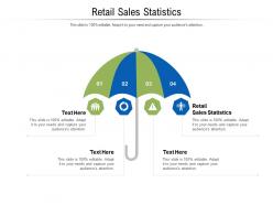 Retail sales statistics ppt powerpoint presentation layouts ideas cpb