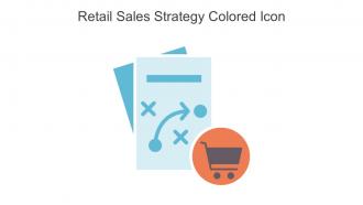 Retail Sales Strategy Colored Icon In Powerpoint Pptx Png And Editable Eps Format