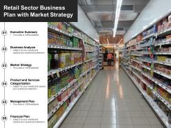 Retail sector business plan with market strategy