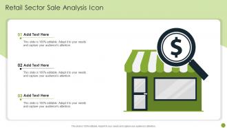 Retail Sector Sale Analysis Icon