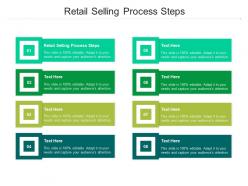 Retail selling process steps ppt powerpoint presentation outline master slide cpb