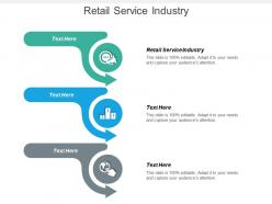 Retail service industry ppt powerpoint presentation professional background image cpb