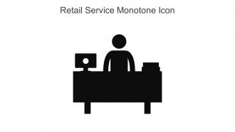 Retail Service Monotone Icon In Powerpoint Pptx Png And Editable Eps Format