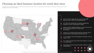 Retail Shoe Store Business Plan Choosing An Ideal Business Location For Retail Shoe Store BP SS