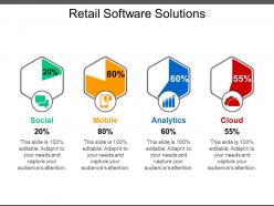 Retail software solutions ppt example professional