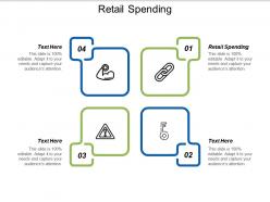 Retail spending ppt powerpoint presentation professional graphics cpb