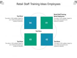 Retail staff training ideas employees ppt powerpoint presentation slides inspiration cpb