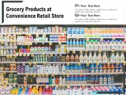 Retail store convenience departmental indicating executive merchandize customers