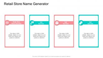 Retail Store Name Generator In Powerpoint And Google Slides Cpb