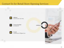 Retail store opening proposal powerpoint presentation slides