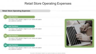 Retail Store Operating Expenses In Powerpoint And Google Slides Cpb