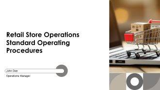 Retail Store Operations Standard Operating Procedures PPT Slides AT