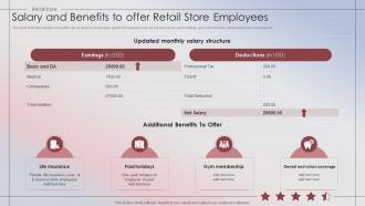 Retail Store Performance Salary And Benefits To Offer Retail Store Employees