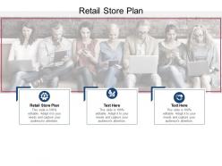 Retail store plan ppt powerpoint presentation model slideshow cpb